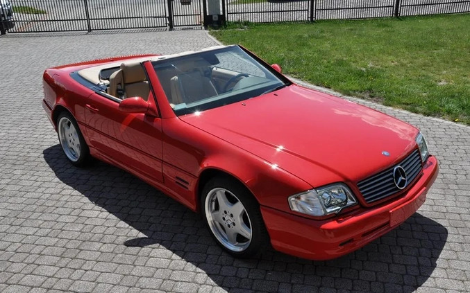 Mercedes-Benz SL cena 99000 przebieg: 74060, rok produkcji 2001 z Wieluń małe 121